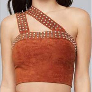 Bebe Jana One Shoulder Top